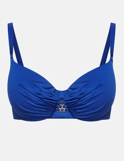 Бюстгальтер купальный Esotiq GOODY 40713, Цвет: синий, Размеры: 70E/75D, изображение 9
