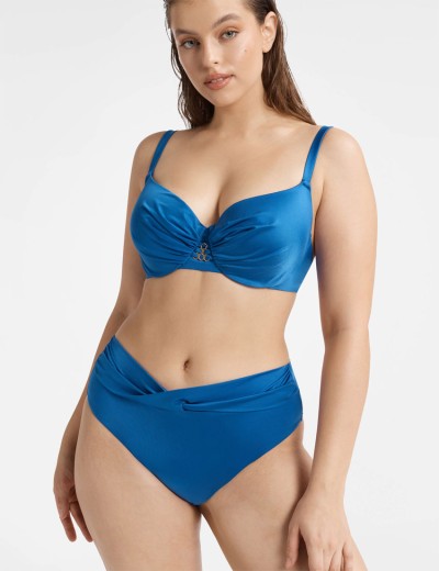 Плавки женские высокие Esotiq GOODY 40715, Цвет: синий, Размеры: L, изображение 3