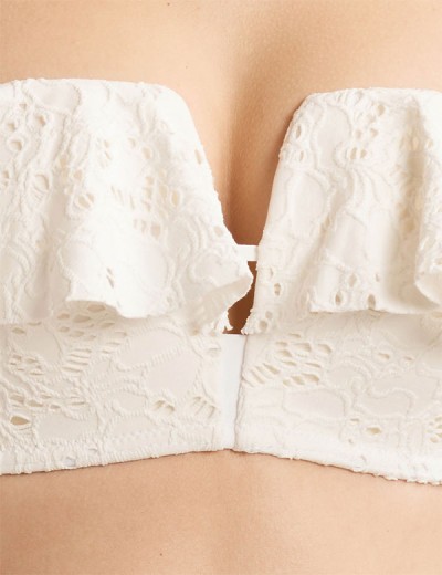 Верх купальника с пуш-ап Esotiq FOLKLORE 40750, Цвет: экрю, Размеры: 70C/75B, изображение 6