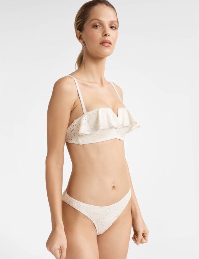 Верх купальника с пуш-ап Esotiq FOLKLORE 40750, Цвет: экрю, Размеры: 70C/75B, изображение 8