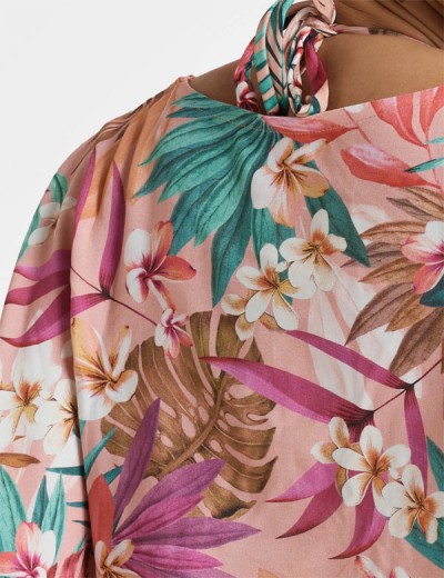 Халат пляжный Esotiq LIMAY 40832, Цвет: мульти, Размеры: L/XL, изображение 4