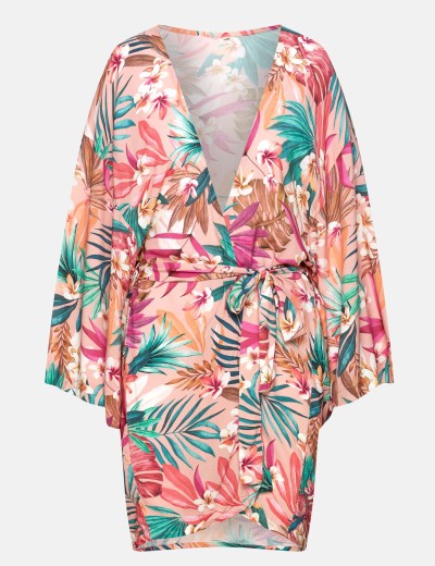 Халат пляжный Esotiq LIMAY 40832, Цвет: мульти, Размеры: L/XL, изображение 5