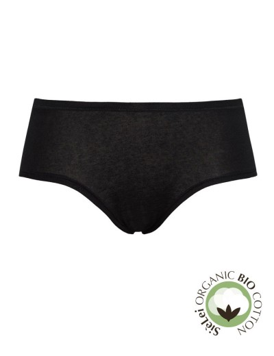 Трусы брифы хлопковые Sielei NATURAL COTTON 1441 nero, Цвет: nero (черный), Размеры: XS, изображение 2