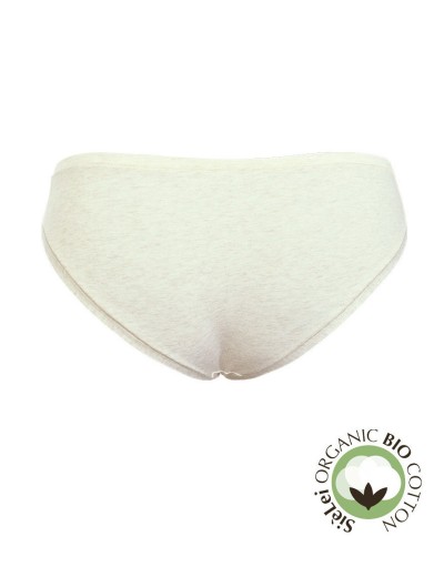 Хлопковые трусы слипы Sielei NATURAL COTTON 1445 ecru melange, Цвет: ecru melange, Размеры: S, изображение 6