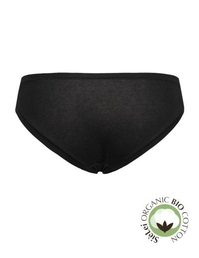 Хлопковые трусы слипы Sielei NATURAL COTTON 1445 nero, Цвет: nero (черный), Размеры: 3XL, изображение 6