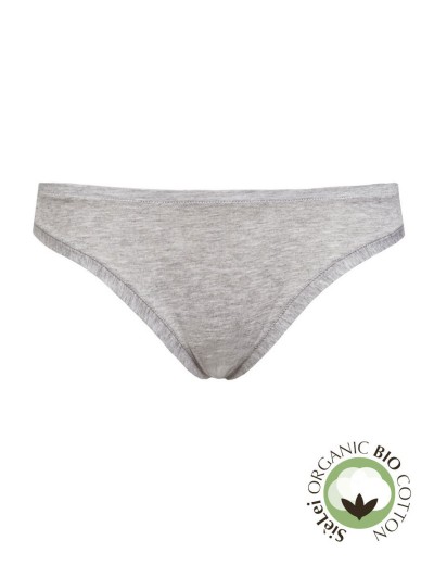 Хлопковые трусы слипы Sielei NATURAL COTTON 1445 grigio melange, Цвет: grigio melange, Размеры: S, изображение 5