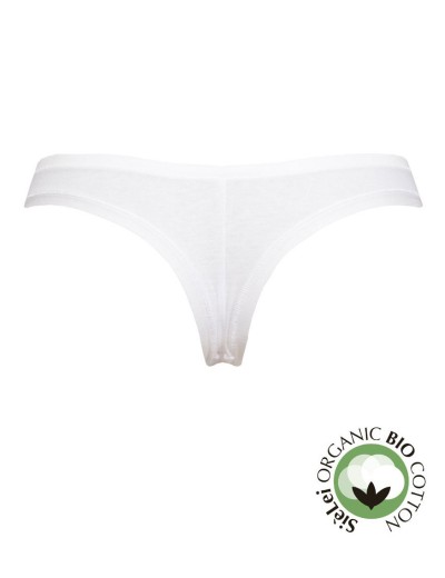 Хлопковые трусы бразилиана Sielei NATURAL COTTON 1447 bianco, Цвет: bianco (белый), Размеры: XS, изображение 4