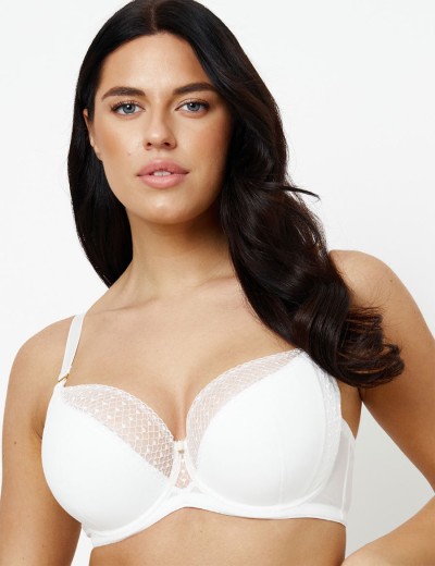 Бюстгальтер полумягкий Subtille MIRANDA MILK semi-soft, Цвет: шампань, Размеры: 100F, изображение 3