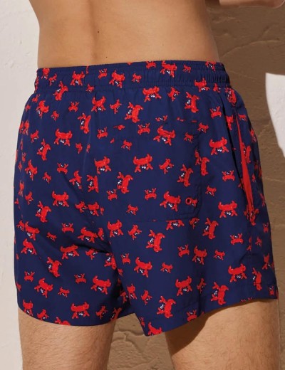 Мужские пляжные шорты Ysabel Mora 90121, Цвет: темно-синий/красный, Размеры: M, изображение 2