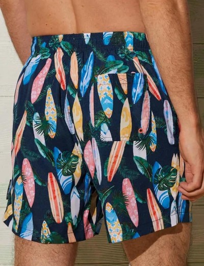 Мужские пляжные шорты Ysabel Mora 90135, Цвет: мульти, Размеры: M, изображение 2