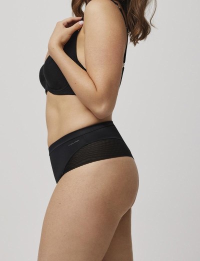 Высокие трусы стринги Ysabel Mora 19341 ESSENTIALS черный, Цвет: черный, Размеры: 2XL, изображение 3