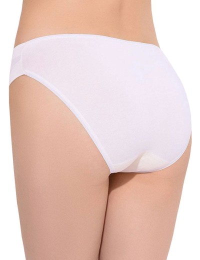 Хлопковые трусы Janira PACK-3 BRISLIP ESENCIAL 1031184 в наборе (3шт) blanco, Цвет: blanco (белый), Размеры: M, изображение 2