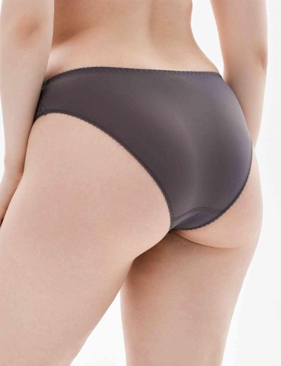 Трусы слипы низкие Lina A 4850 черный жемчуг, Цвет: черный жемчуг, Размеры: 2XL, изображение 2