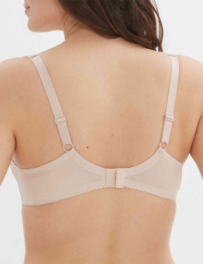 Бюстгальтер полумягкий с подкроем Lina A 6016 серебристый пион, Цвет: серебристый пион, Размеры: 95E, изображение 2