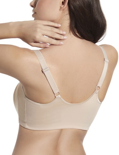 Бюстгальтер с застежкой спереди Selene BELEN серо-бежевый, Цвет: серо-бежевый, Размеры: 75C, изображение 2