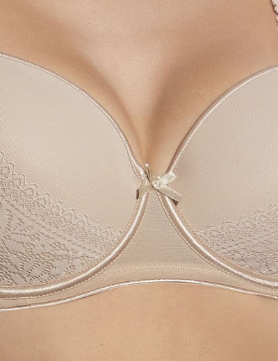 Формованный бюстгальтер Selene LAIA серо-бежевый, Цвет: серо-бежевый, Размеры: 75C, изображение 3