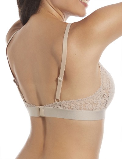 Бюстгальтер бралетт без каркасов Selene MARCELA серо-бежевый, Цвет: серо-бежевый, Размеры: 65B, изображение 2