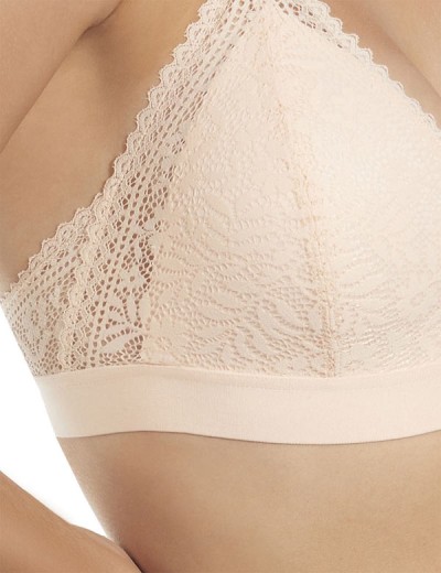 Бюстгальтер бралетт без каркасов Selene MARCELA светло-розовый, Цвет: светло-розовый, Размеры: 65B, изображение 3