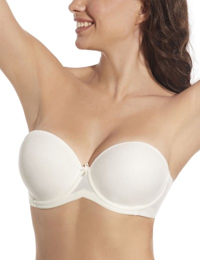 Бюстгальтер анжелика балконет Selene VILMA слоновая кость, Цвет: слоновая кость, Размеры: 70C, изображение 3