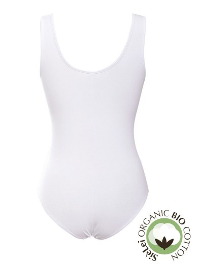 Боди хлопковое Sielei NATURAL COTTON 1448 bianco, Цвет: bianco (белый), Размеры: XS, изображение 4