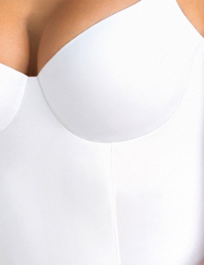 Боди формованная чашка Sielei COMFORT FIT 1844 bianco, Цвет: bianco (белый), Размеры: 80C, изображение 4