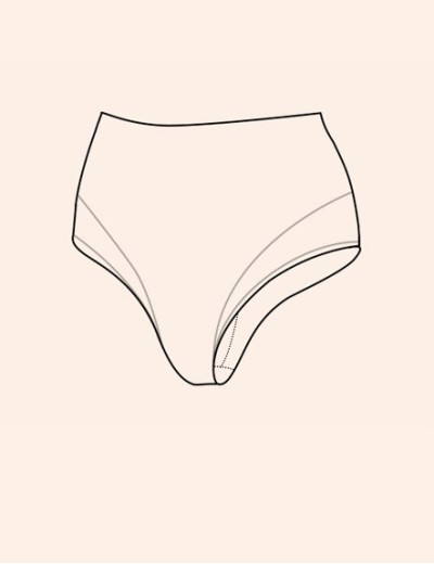 Трусы с утяжкой Sielei EVERYBODY 1867 cipria, Цвет: cipria (телесный), Размеры: M, изображение 6