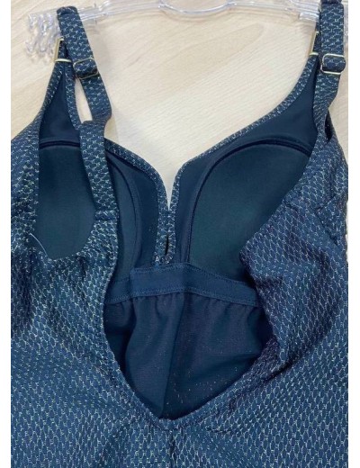 Черный купальник с формованной чашкой Sielei LX58 nero, Цвет: nero (черный), Размеры: 75B, изображение 8