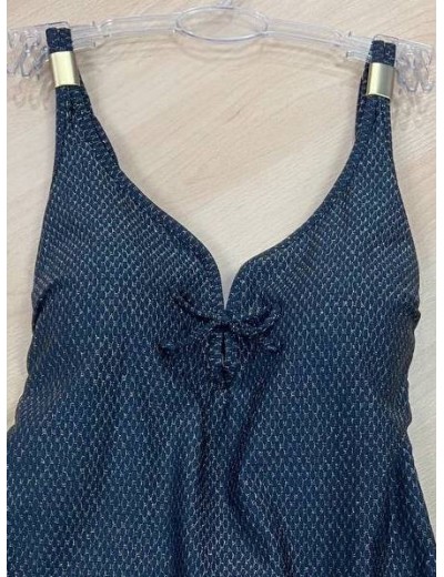 Черный купальник с формованной чашкой Sielei LX58 nero, Цвет: nero (черный), Размеры: 75B, изображение 6