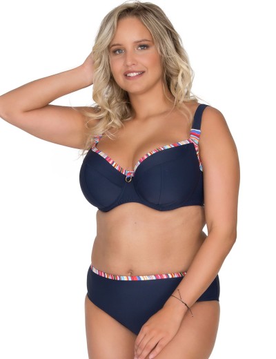 Плавки женские бразилиана Akcent AN242 braz, Цвет: темно-синий, Размеры: S, изображение 3