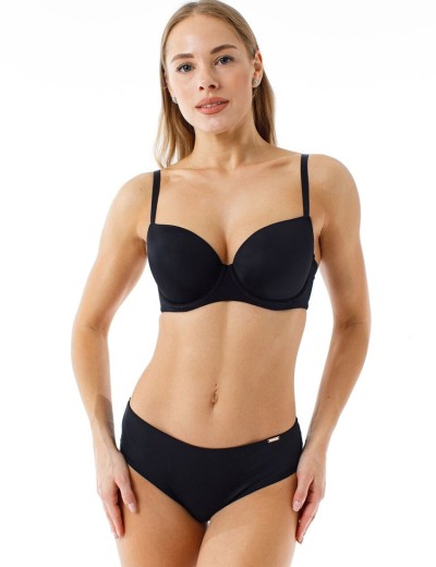 Бюстгальтер формованный Coquette Revue SKIN 87119-06, Цвет: черный, Размеры: 80F, изображение 2