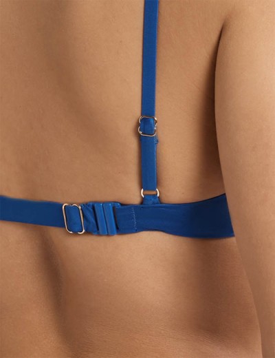 Верх купальника с пуш-ап Esotiq GOODY 40712, Цвет: синий, Размеры: 70C/75B, изображение 4