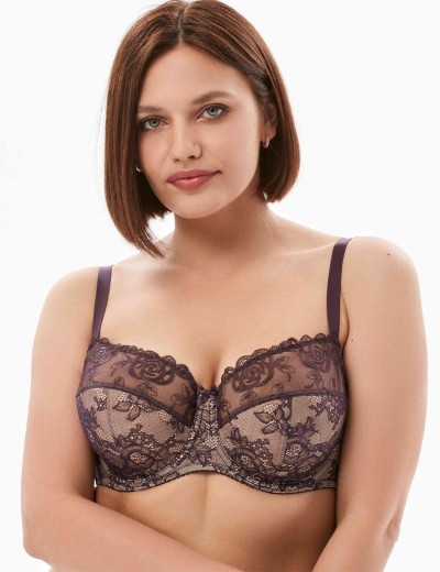 Бюстгальтер полумягкий Milavitsa 116182 джем/нюд, Цвет: джем/нюд, Размеры: 80D, изображение 3