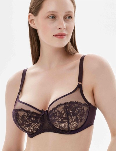 Полумягкий бюстгальтер Milavitsa 124930 джем/нюд, Цвет: джем/нюд, Размеры: 80C, изображение 4
