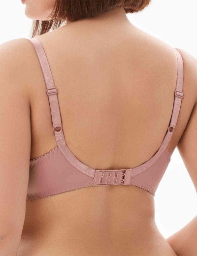 Бюстгальтер мягкий с подкроем Milavitsa 124960 камелия/нюд, Цвет: камелия/нюд, Размеры: 80F, изображение 2
