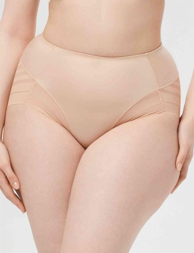 Трусы слипы высокие Milavitsa 265340 нюд, Цвет: нюд, Размеры: 6XL, изображение 3