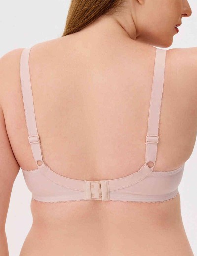 Бюстгальтер мягкий Misstyle 2503 серебристый пион, Цвет: серебристый пион, Размеры: 90F, изображение 2