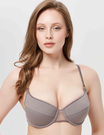 Бюстгальтер с уплотненной чашкой Misstyle 4115 / 415 меркурий, Цвет: меркурий, Размеры: 80A, изображение 3