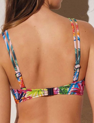 Цветной верх купальника Ysabel Mora 82236, Цвет: мульти, Размеры: 90C, изображение 2