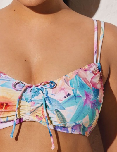 Купальник с мягкой чашкой Ysabel Mora 82305, Цвет: мульти, Размеры: 90F, изображение 4