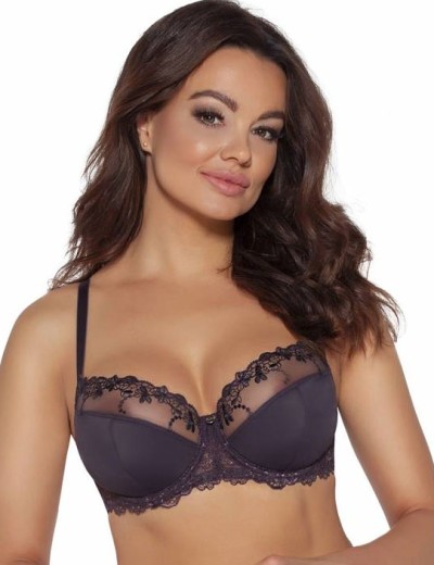 Бюстгальтер полумягкий Ava NOVATO 1030 PU шоколад, Цвет: шоколад, Размеры: 70J, изображение 2