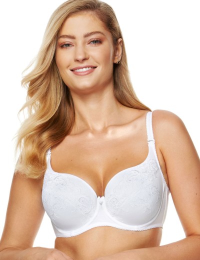 Бюстгальтер балконет Gorteks YVETTE B4 U белый, Цвет: белый, Размеры: 80H, изображение 3