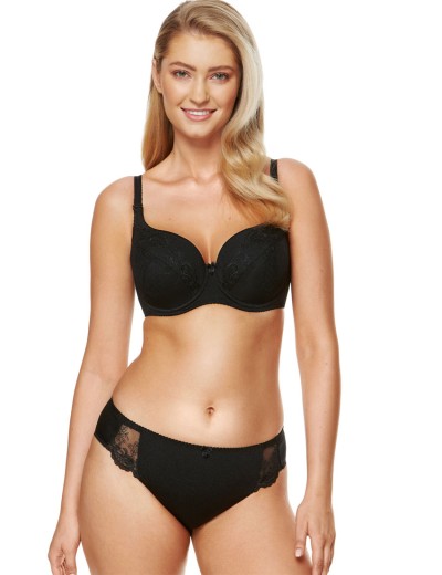 Бюстгальтер балконет Gorteks YVETTE B4 U черный, Цвет: черный, Размеры: 75H, изображение 5