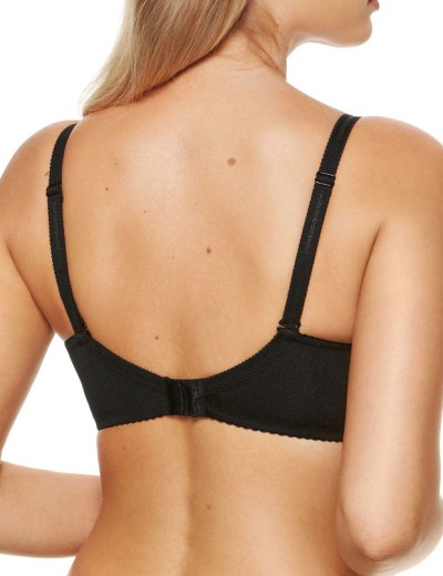 Бюстгальтер балконет Gorteks YVETTE B4 U черный, Цвет: черный, Размеры: 75H, изображение 2