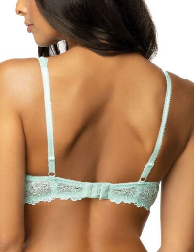 Бюстгальтер балконет тюльпан MAT CARMELA seledyn M-053-22, Цвет: аквамарин, Размеры: 70D, изображение 2