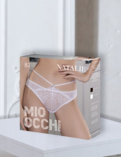 Трусики с декоративным элементом Mioocchi NATALIE 8211 nero, Цвет: nero (черный), Размеры: XL, изображение 4