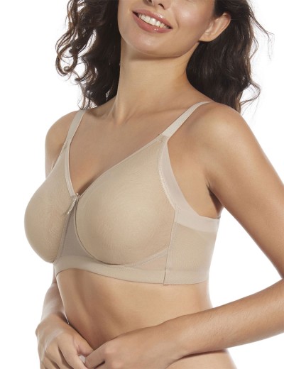 Бюстгальтер бескаркасный мягкий Selene BETTY серо-бежевый, Цвет: серо-бежевый, Размеры: 75C, изображение 5