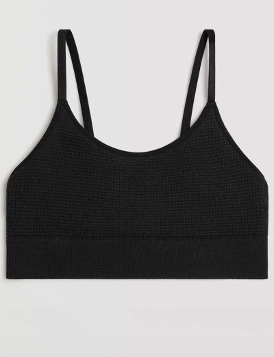 Бесшовный топ Ysabel Mora 10040 SEAMLESS черный, Цвет: черный, Размеры: S, изображение 2