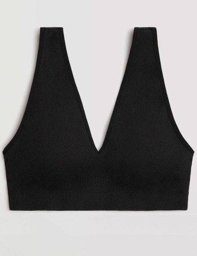 Топ на широких бретелях Ysabel Mora 10057 BASIC черный, Цвет: черный, Размеры: S, изображение 2