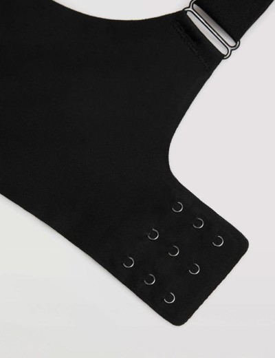 Гладкий бюстгальтер без косточек Ysabel Mora 10059 BASIC черный, Цвет: черный, Размеры: M, изображение 4 Гладкий бюстгальтер без косточек Ysabel Mora 10059 BASIC черный, Цвет: черный, Размеры: M, изображение 4