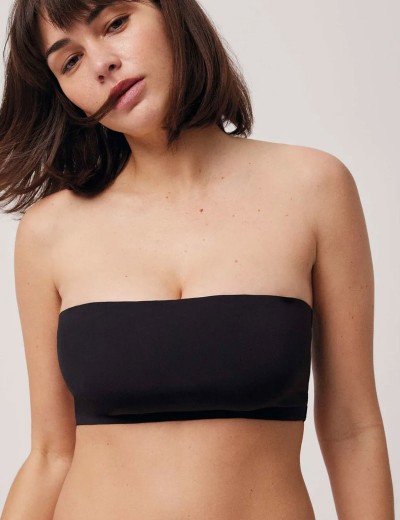 Топ бандо Ysabel Mora 10110 BASIC черный, Цвет: черный, Размеры: S, изображение 3